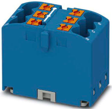 Phoenix Contact - PTFIX 6X2,5-G BU - PTFIX 6X2,5-G BU - Bloc répartiteur PTFIX