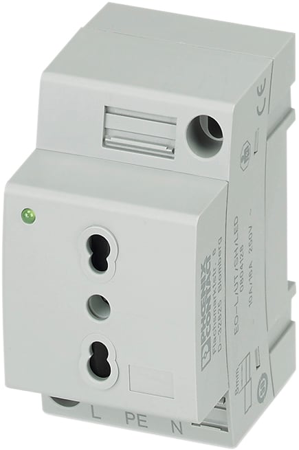 Phoenix Contact - EO-L/UT/SH/LED - Prise électrique pour armoire
