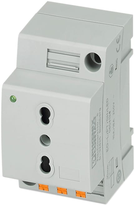 Phoenix Contact - EO-L/PT/SH/LED - Prise électrique pour armoire