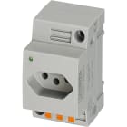 Phoenix Contact - EO-N/PT/LED - Prise électrique pour armoire
