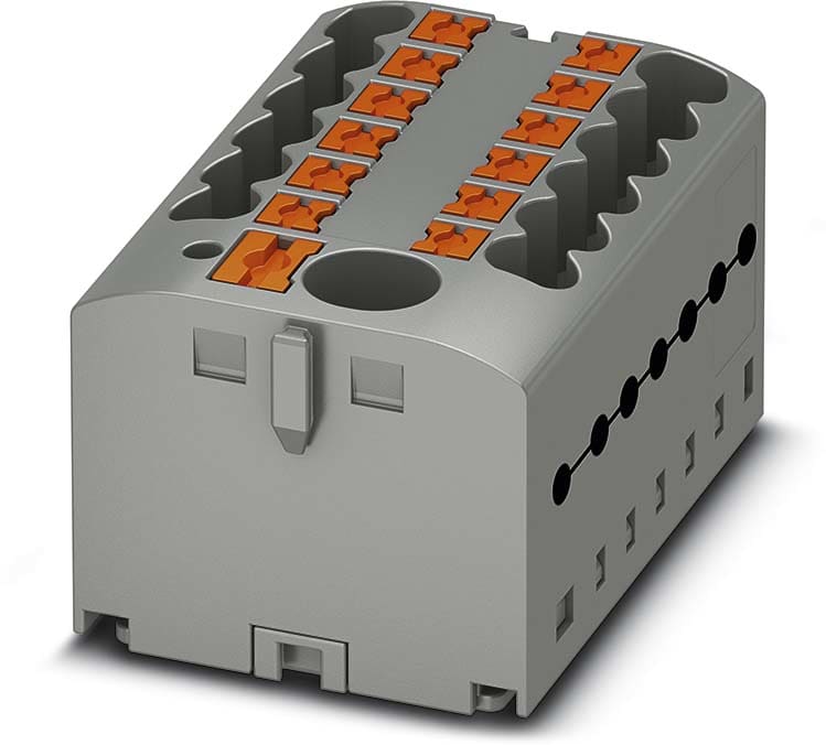 Phoenix Contact - PTFIX 6/12X2,5 GN - Bloc répartiteur PTFIX