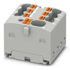 Phoenix Contact - PTFIX 4/6X1,5 GY - PTFIX 4/6X1,5 GY - Bloc répartiteur PTFIX
