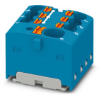 Phoenix Contact - PTFIX 4/6X1,5 BU - Bloc répartiteur PTFIX