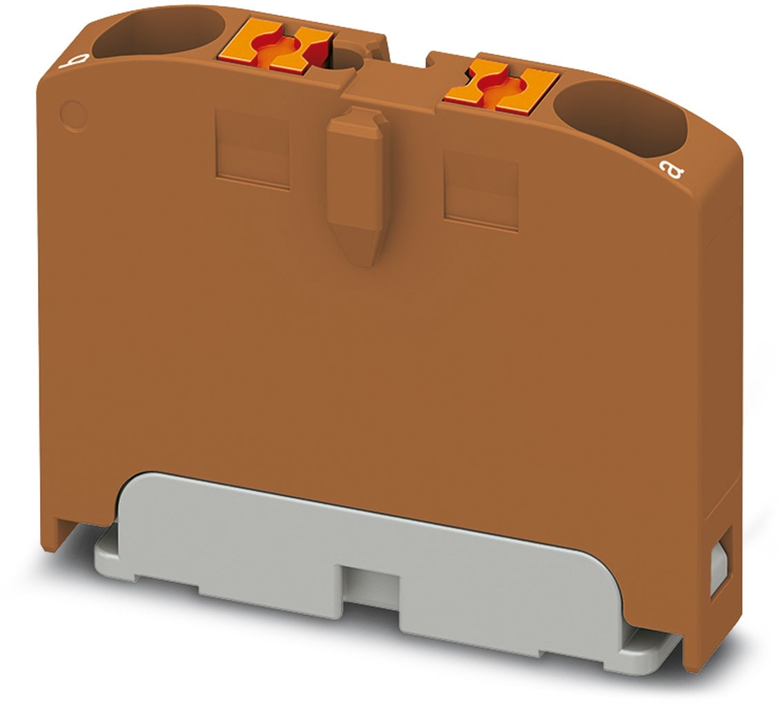 Phoenix Contact - PTFIX 2X2,5 BN - PTFIX 2X2,5 BN - Bloc répartiteur PTFIX