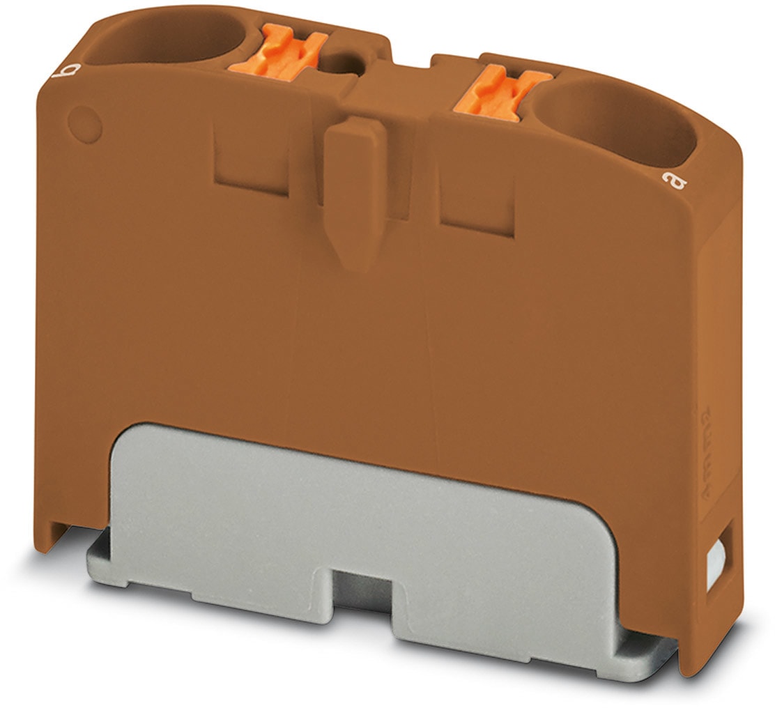 Phoenix Contact - PTFIX 2X4 BN - Bloc répartiteur PTFIX