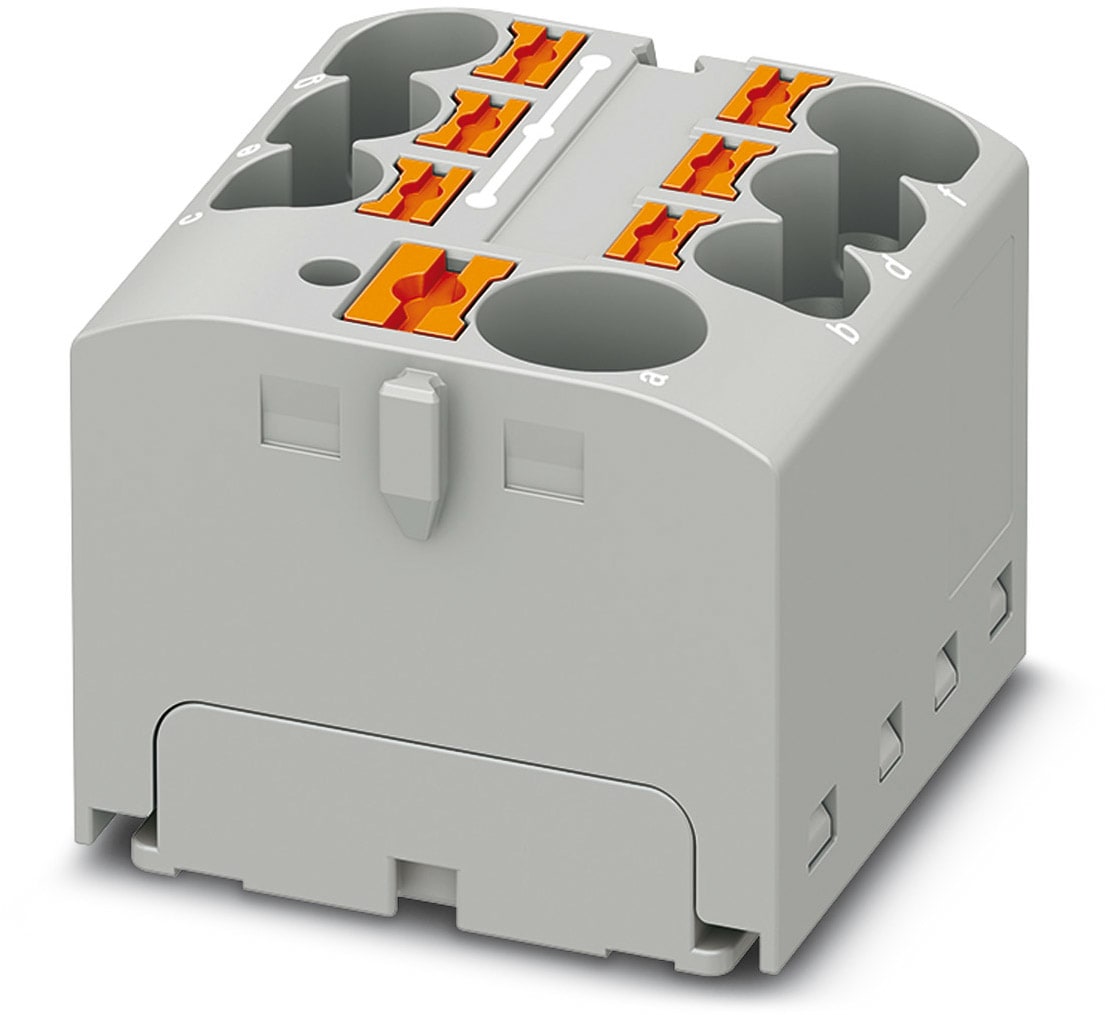 Phoenix Contact - PTFIX 10/6X4 GY - PTFIX 10/6X4 GY - Bloc répartiteur PTFIX