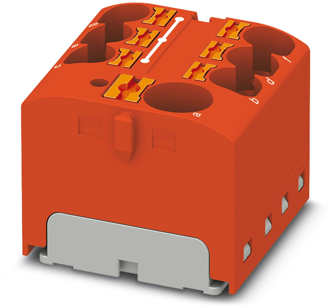 Phoenix Contact - PTFIX 10/6X4 RD - PTFIX 10/6X4 RD - Bloc répartiteur PTFIX