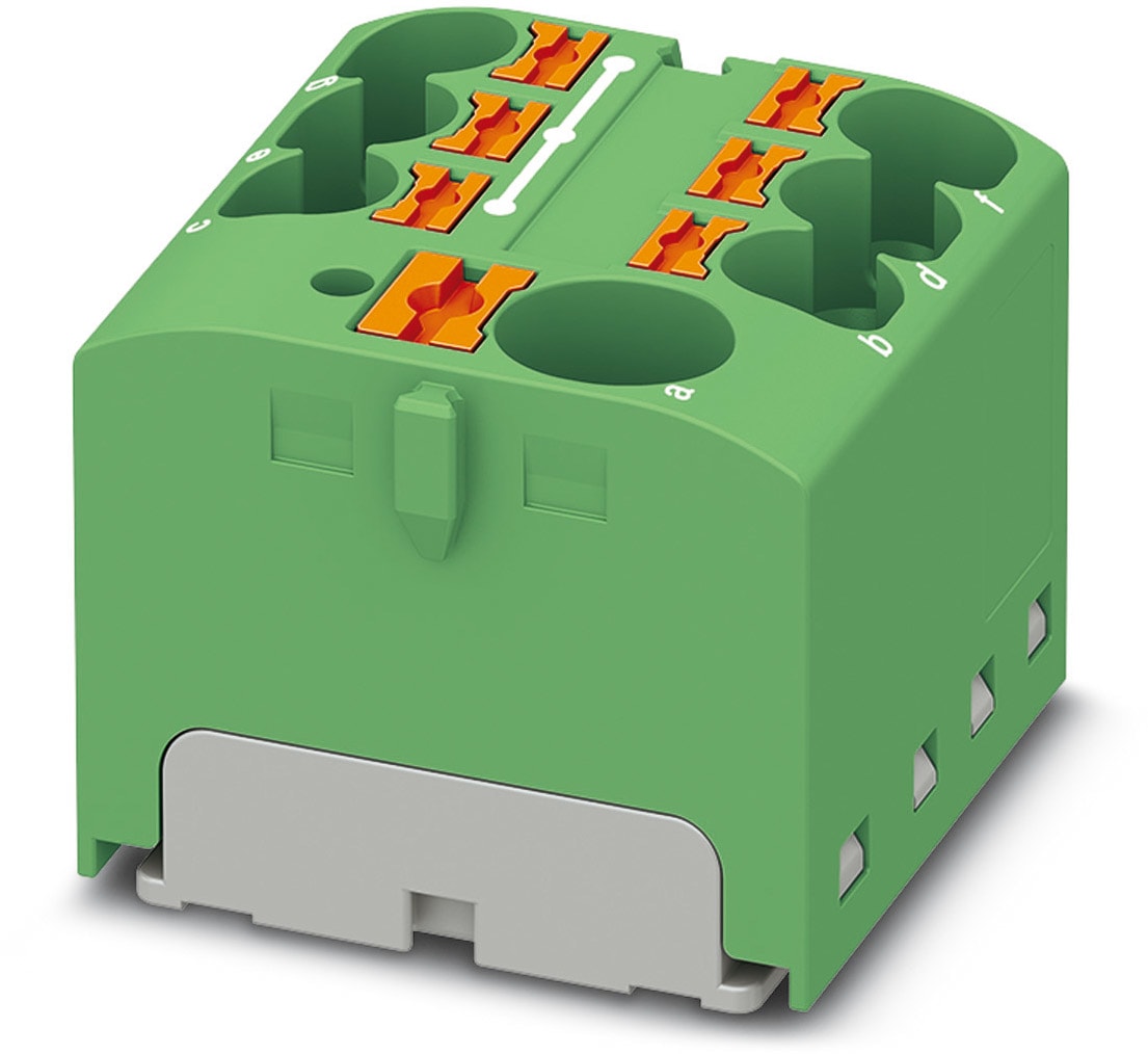 Phoenix Contact - PTFIX 10/6X4 GN - PTFIX 10/6X4 GN - Bloc répartiteur PTFIX