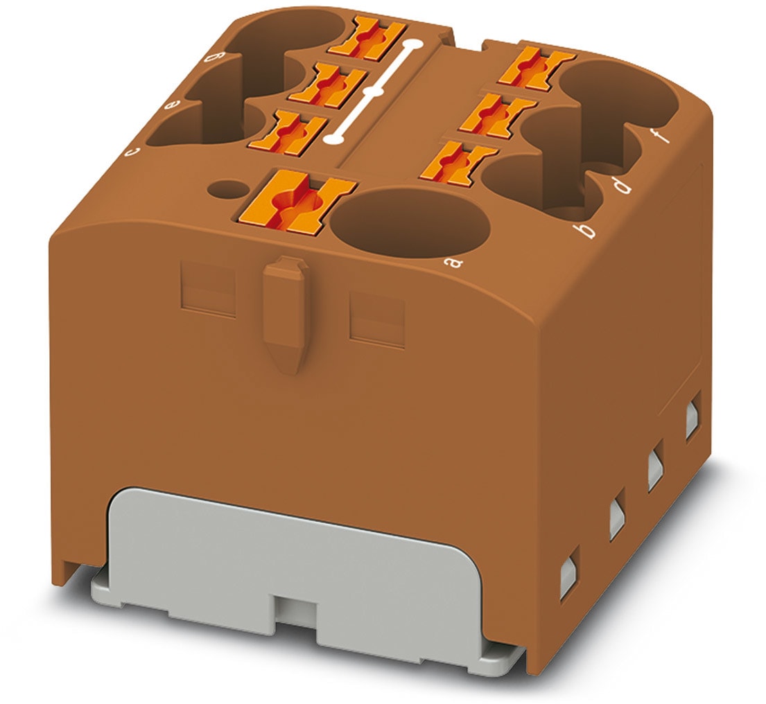 Phoenix Contact - PTFIX 10/6X4 BN - PTFIX 10/6X4 BN - Bloc répartiteur PTFIX