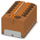 Phoenix Contact - PTFIX 10/12X4 BN - PTFIX 10/12X4 BN - Bloc répartiteur PTFIX