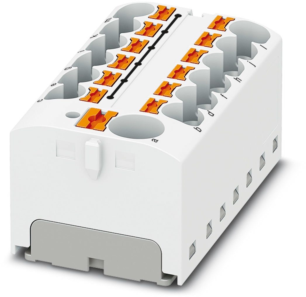 Phoenix Contact - PTFIX 10/12X4 WH - Bloc répartiteur PTFIX