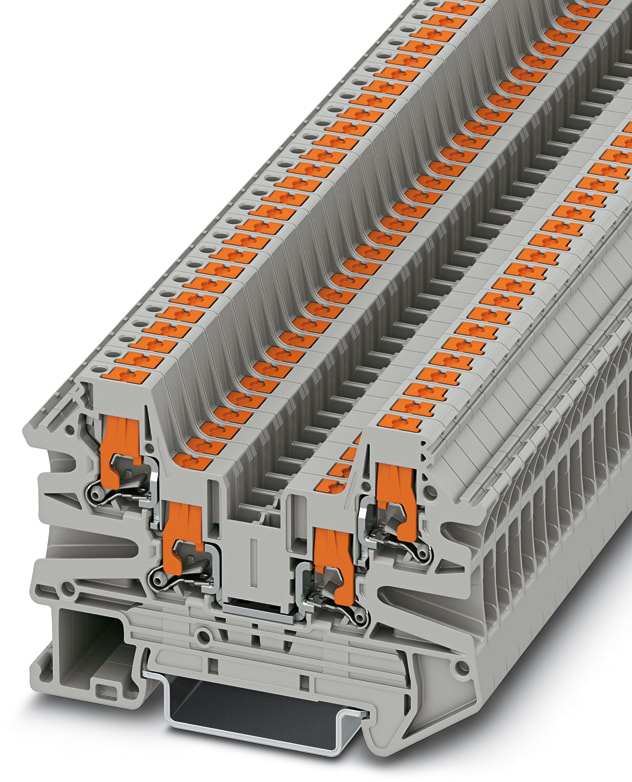 Phoenix Contact - PTV 2,5-QUATTRO - Bloc de jonction simple