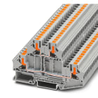 Phoenix Contact - PTTBV 4 - Bloc de jonction double étage