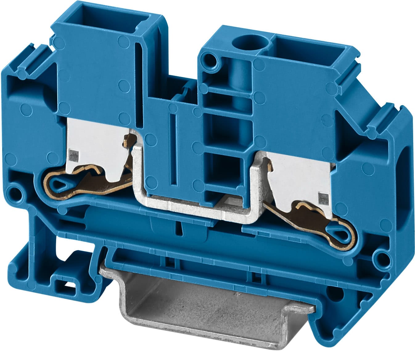 Phoenix Contact - XTV 6 BU - Bloc de jonction simple - PUSH-X insertion verticale