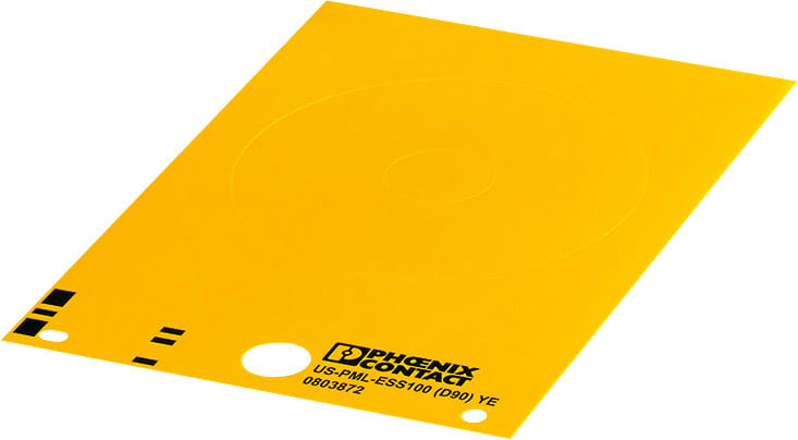 Phoenix Contact - Repérage d'appareil autocollant US-PML-ESS100 (D90) YE