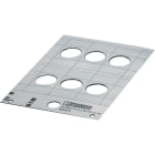 Phoenix Contact - Repérage d'appareil autocollant US-EMLP-HA 24 (30X15/12,5) SR