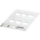 Phoenix Contact - Repérage d'appareil autocollant US-EMLP-HA 24 (30X18/8)