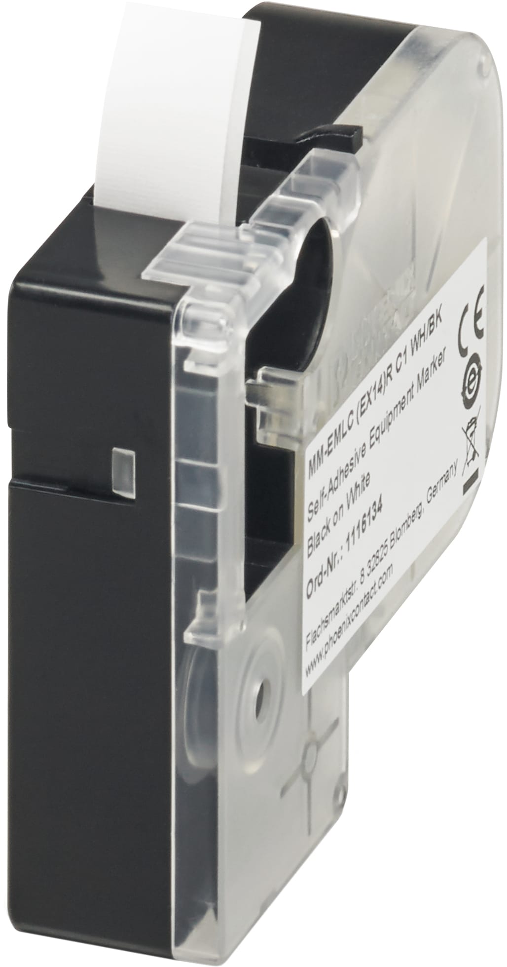 Phoenix Contact - Repérage d'appareil en tissu MM-EMLC (EX14)R C1 WH/BK