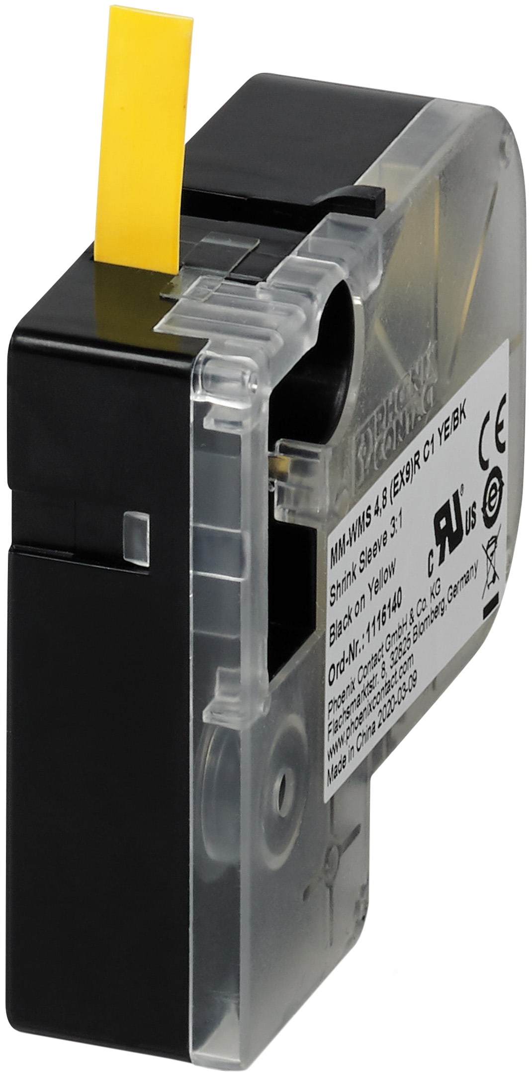 Phoenix Contact - Gaine thermorétractable MM-WMS 4,8 (EX9)R C1 YE/BK