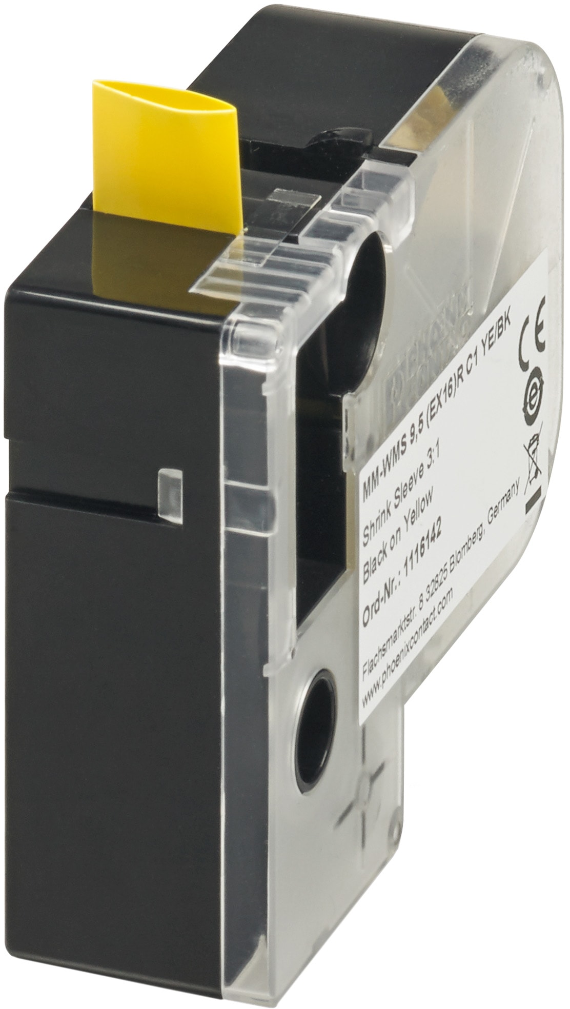 Phoenix Contact - Gaine thermorétractable MM-WMS 9,5 (EX16)R C1 YE/BK