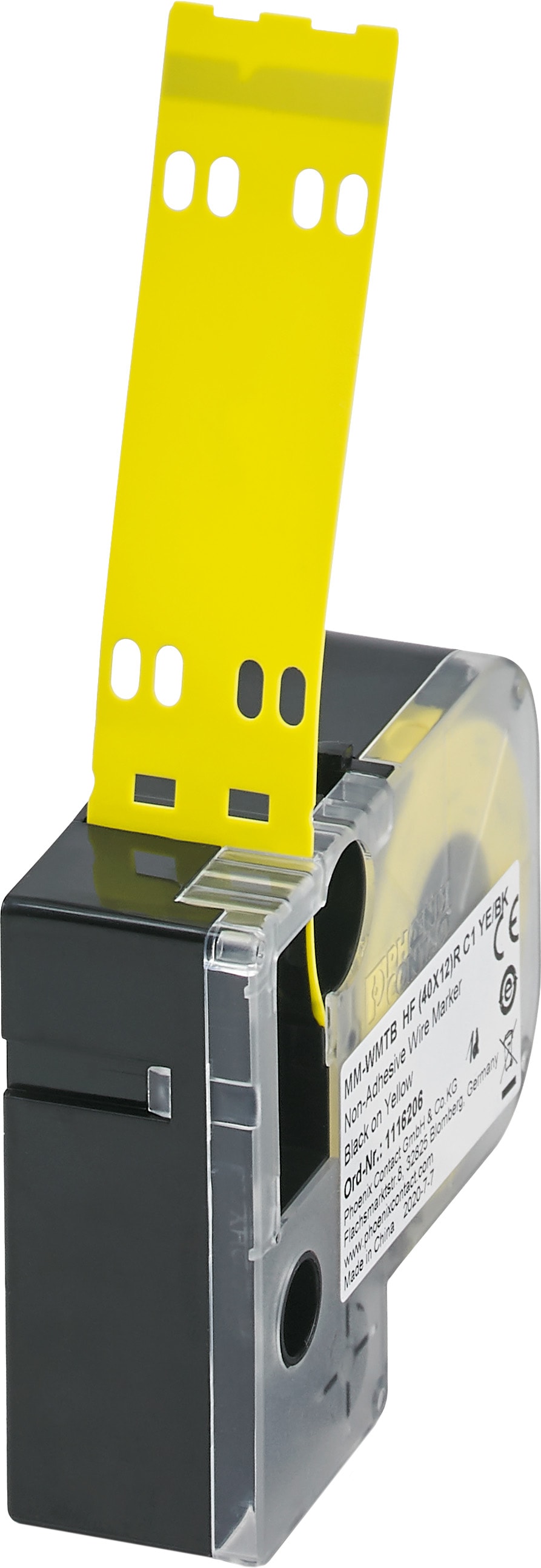 Phoenix Contact - Repère pour fil et câble MM-WMTB HF (40X12)R C1 YE/BK