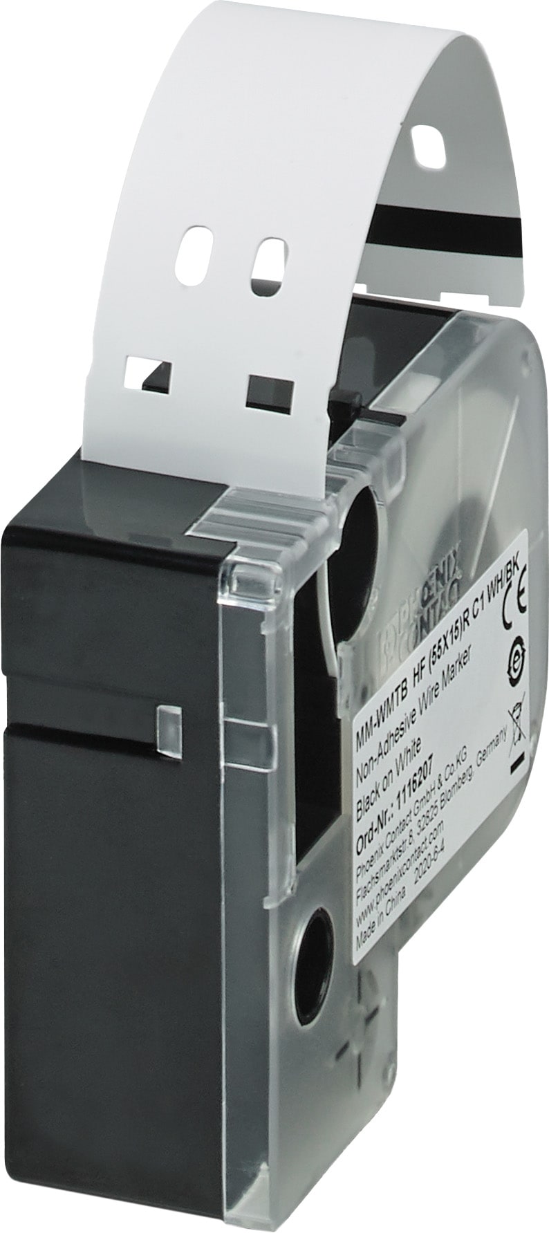 Phoenix Contact - Repère pour fil et câble MM-WMTB HF (55X15)R C1 WH/BK