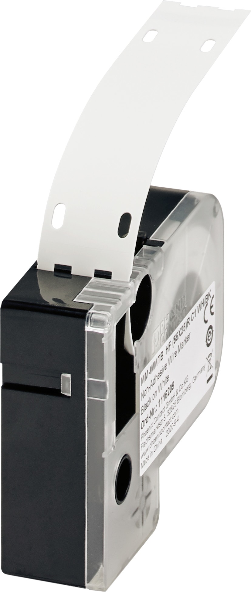 Phoenix Contact - Repère pour fil et câble MM-WMTB HF (55X25)R C1 WH/BK