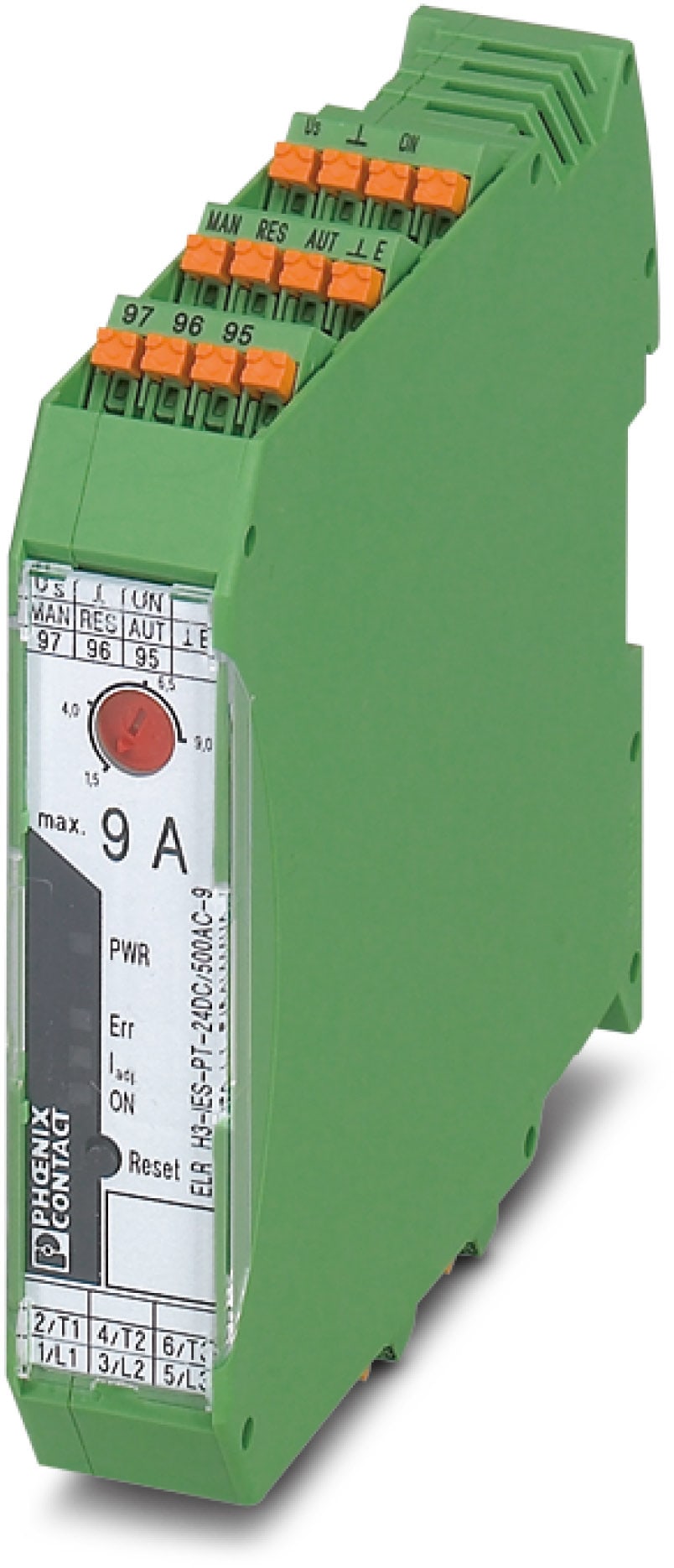 Phoenix Contact - Démarreur moteur hybride 9A, cde 24DC, protect. moteur inclue