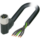Phoenix Contact - Câble POWER, 5 pôles, PUR, M12 femelle coudé, Ext. Libre, K, 5 m