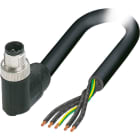 Phoenix Contact - Câble POWER, 5 pôles, PUR, M12 mâle coudé, Ext. Libre, K, 5 m