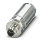 Phoenix Contact - Connecteur M12, codage T, mâle droit, 4P, push-lock, non blindé, diam. 6 à 11 mm