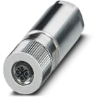 Phoenix Contact - Connecteur M12, codage S, femelle droit, 4P, push-lock, blindé, diam. 6 à 11 mm