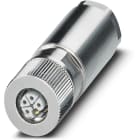 Phoenix Contact - Connecteur M12, codage L, femelle droit, 5P, push-lock, blindé, diam. 8 à 13 mm