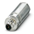 Phoenix Contact - Connecteur M12, codage L, femelle droit, 4P, push-lock, blindé, diam. 6 à 11 mm