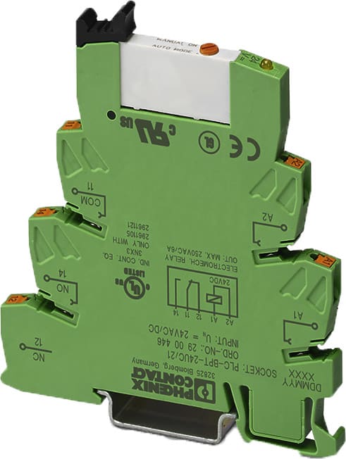 Phoenix Contact - PLC-RPT- 24UC/21/MS - Module à relais PLC-RPT- 24UC/21/MS