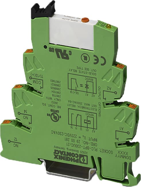 Phoenix Contact - PLC-RPT-230UC/21/MS - Module à relais PLC-RPT-230UC/21/MS