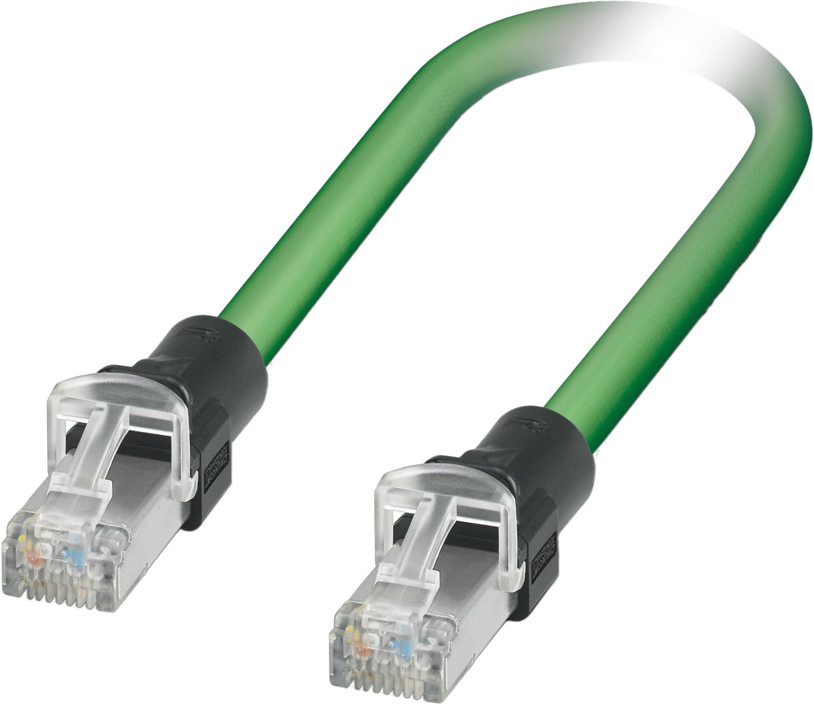 Phoenix Contact - Cordon Profinet Indus RJ45 Cat 5, cable PUR SF/TQ AWG22 - Vert - 5m