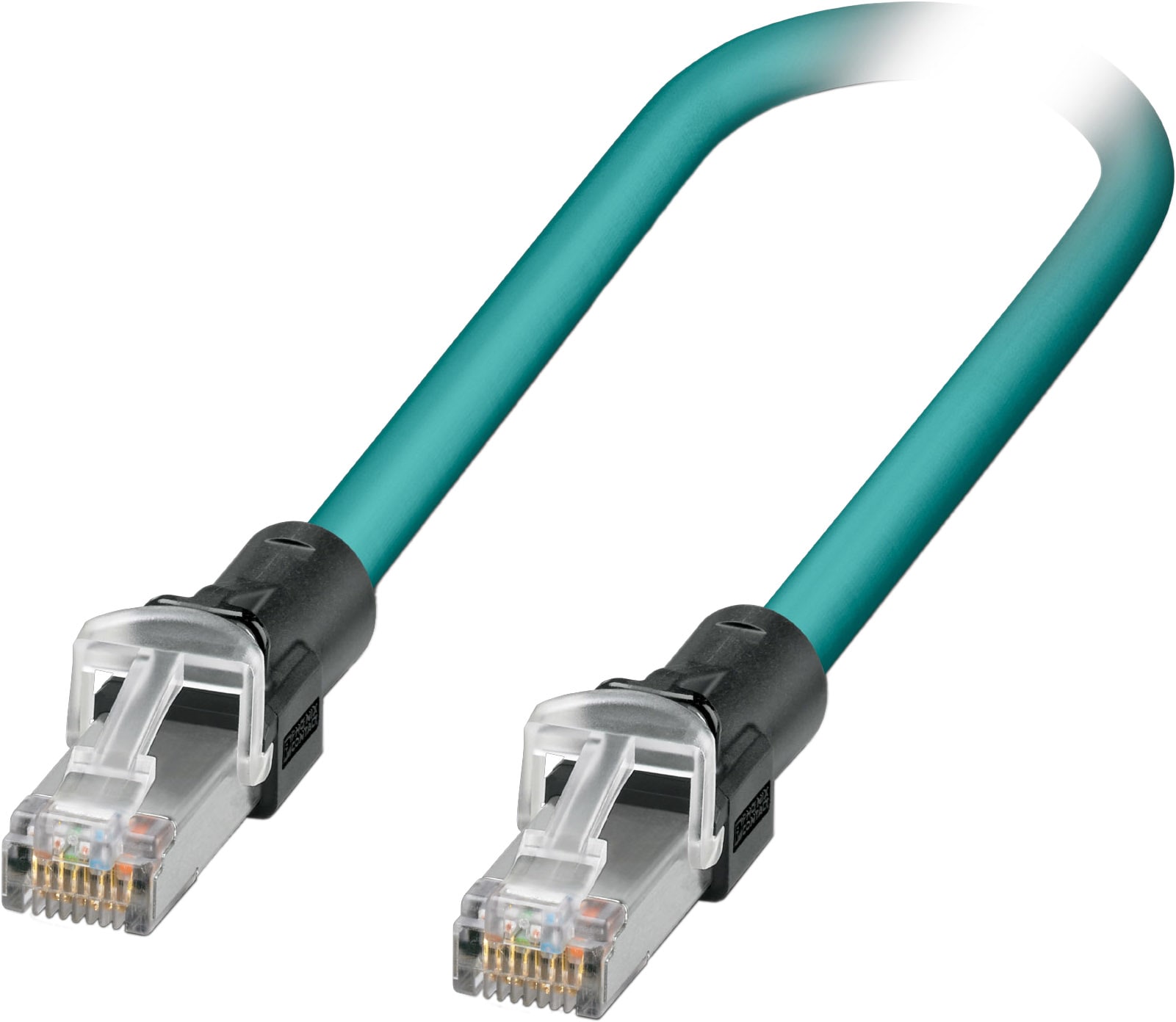Phoenix Contact - Cordon Ethernet Indus RJ45 Cat 5, cable PUR S/UTP  AWG26 - Bleu - 5m