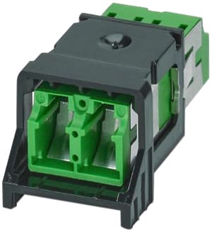 Phoenix Contact - Coupleur Fibre optique LC Duplex Universel pour adaptateur DIN & panneau 19 "