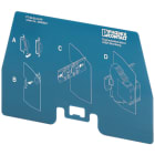 Phoenix Contact - PT-IQ-EX-L-PP - Flasque de séparation haute Ex
