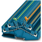 Phoenix Contact - PTTBS 2,5-2MTB BU - Bloc de jonction double étage sectionnable