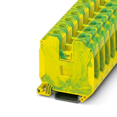 Phoenix Contact - UT 35-PE IB - UT 35-PE IB - Bloc de jonction avec raccordement terre