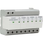 Phoenix Contact - Parafoudre Tri+N T1+2 - Uc:350VAC-Iimp:25kA-Up:2,2kV avec contact o/f TT/TN