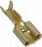 MECATRACTION - CLIPS NON ISOLE A FUT OUVERT 6,35x0,8 ETAMEE