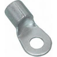 MECATRACTION - COSSE RONDE CUIVRE ROULEE BRASEE A L'ARGENT 25MM² M5 DIN 46234