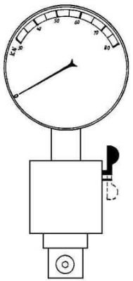 MECATRACTION - DYNAMOMETRE DE CONTROLE POUR OUTILS 120KN