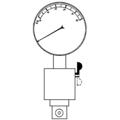 MECATRACTION - DYNAMOMÈTRE POUR OUTIL 50-60KN -COFFRET MÉTAL