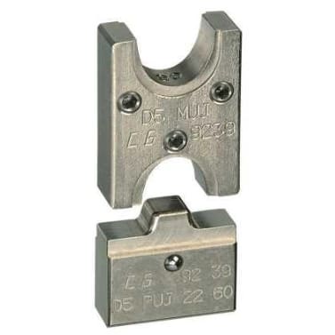 MECATRACTION - Matrices pour cosses nues roulées brasées 6 et 10mm² séries MB et BY