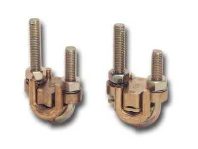 MECATRACTION - SERRE-CABLES EN LAITON DE 2X10MM² A 2X50MM² VIS BRONZE