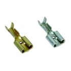 MECATRACTION - CLIPS BRUT SANS REVETEMENT NON ISOLE A FUT OUVERT 6,35x0,8